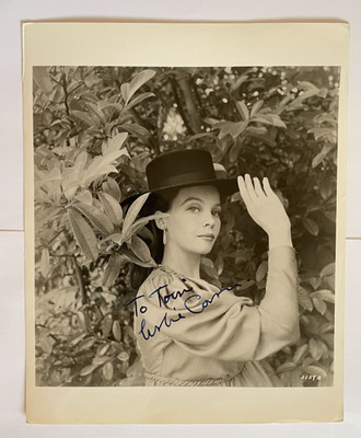 Leslie Caron - The Doctor's Dilemma - original handsigniertes Autogramm