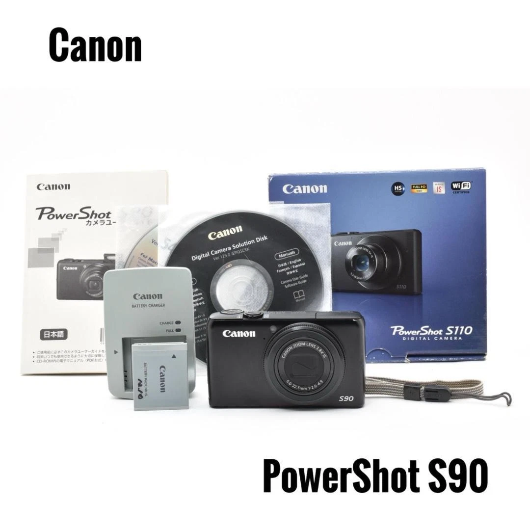 Canon PowerShot S90 Digital Cameras for Sale - Shop New & Used