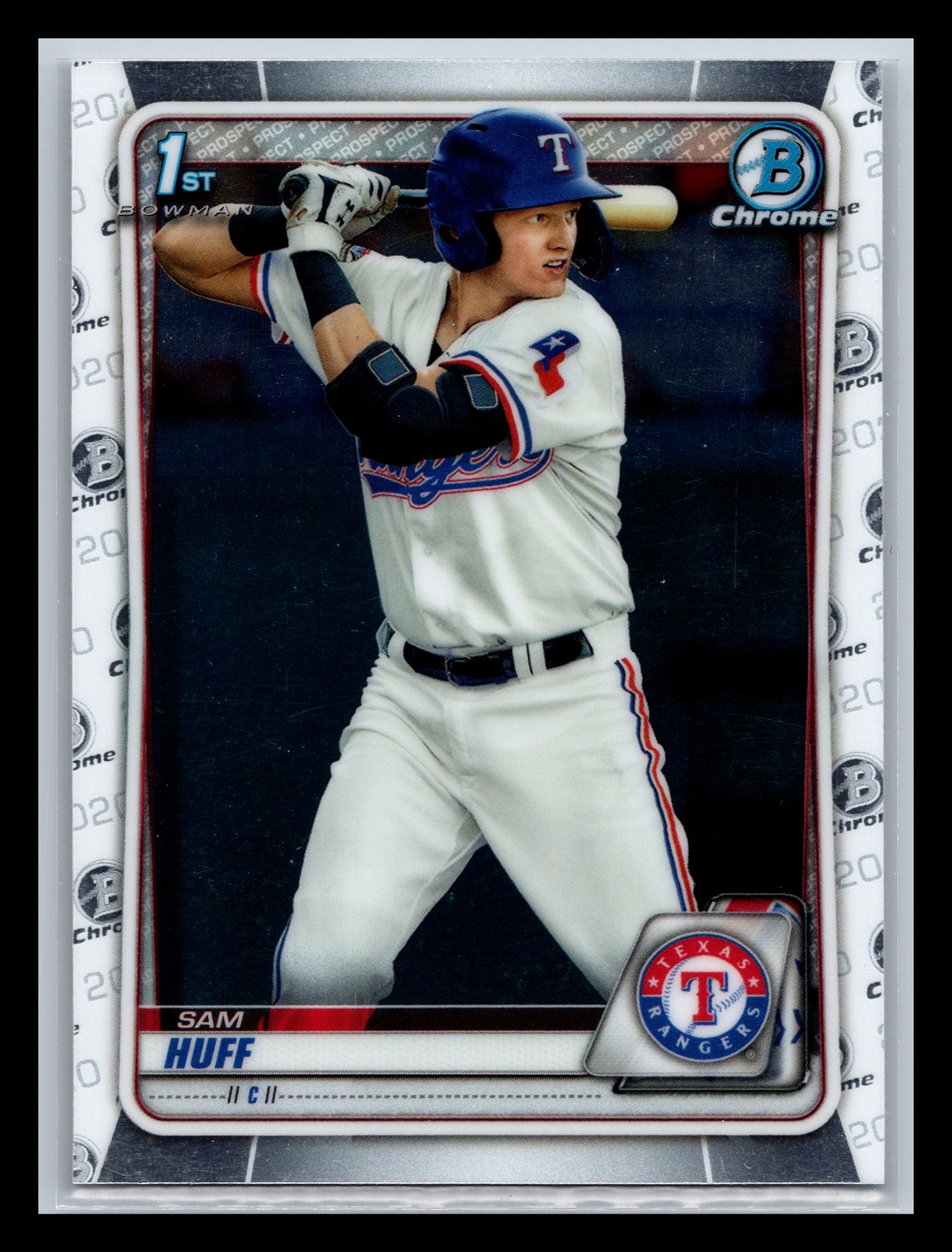 2020 Bowman #BCP-33 Sam Huff Chrome Prospects