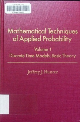 Discrete time models: basic theory. 1; Mathematical techniques of applied probab