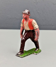 Barclay/Manoil Lead Figure Vintage Railroad Worker 1950s 2.5" Tall