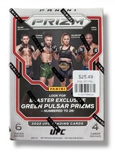 2022 Panini Prizm UFC Blaster Box Factory Sealed - Look for Topuria RC’s (Box 4)