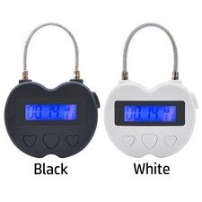 LCD Display Time Lock Temporary Timer Padlock Smart Time Lock Electronic Timer