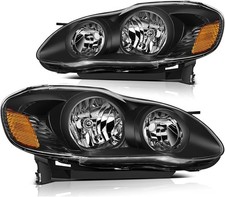 ASAPE Headlight Assembly - 2003-2008 for Toyota Corolla Headlight Assembly for T