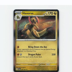 Haxorus 046/064 Shrouded Fable Holo Rare