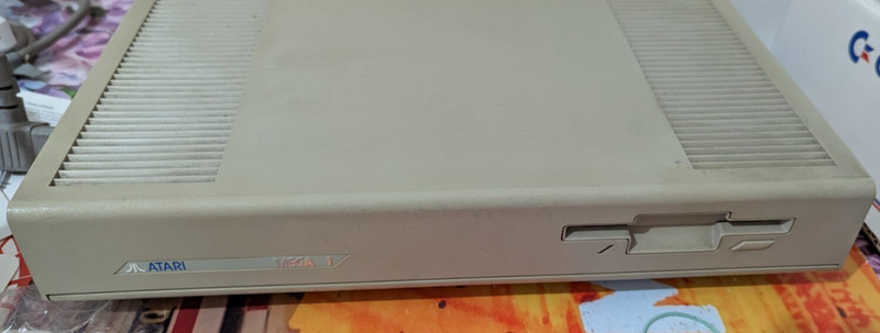 Atari Mega ST 1 Computer + Powercable (Works) 16-bit Classic 3105 1 MB Ram SEAL