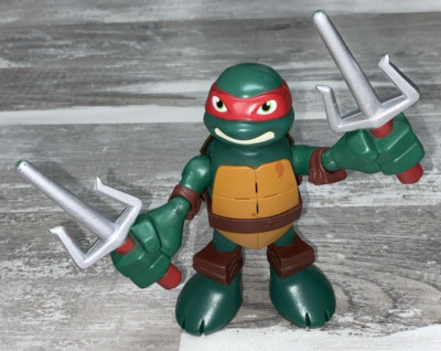 TMNT Raphael 6'' Talking Figure 2014 Viacom Teenage Mutant Ninja Turtles
