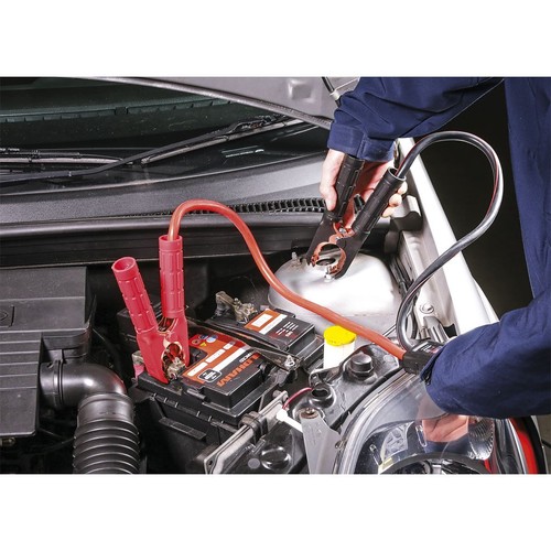 Sealey Booster Cables Car Van Jump Leads 3.5m 600A Surge Protection LED Display - Picture 11 of 12