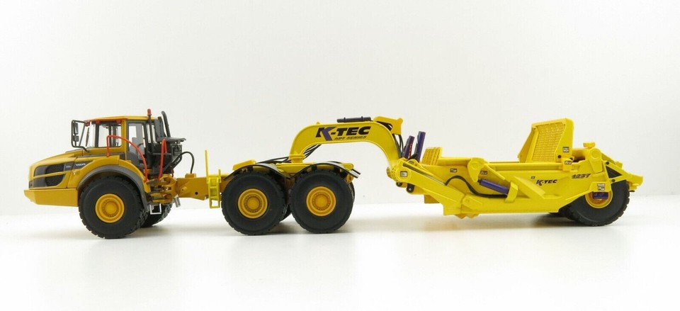 Volvo A45GFS Truck with K-Tec 1237ADT Scraper - Motorart 1:50 Scale ...