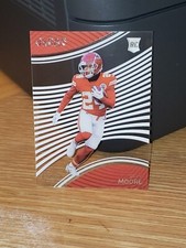 2022 Chronicles Clear Vision Skyy Moore RC card #CVR-21 CHIEFS