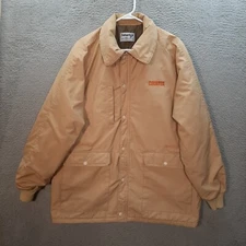 Vintage Swingster Jacket Adult Extra Large Tan Workwear Barn Chore Grunge 1990s