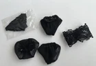 Fits Vintage Barbie Dolls Black Panties Undies Lace Sheer Lingerie LOT OF 5