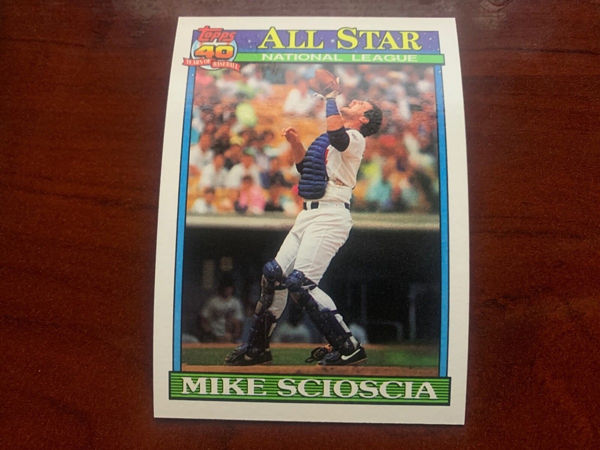 1991 Topps - All-Star Mike Scioscia #404 for sale online | eBay