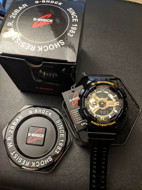 Casio G Shock 5146 Ga 110 Chronograph Watch Runs Ts2 For Sale Online Ebay