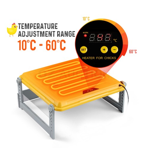 Chick Brooder Heating Plate Warmer Chicken Coop Brooding Heater Poultry Duckling - Picture 32 of 61