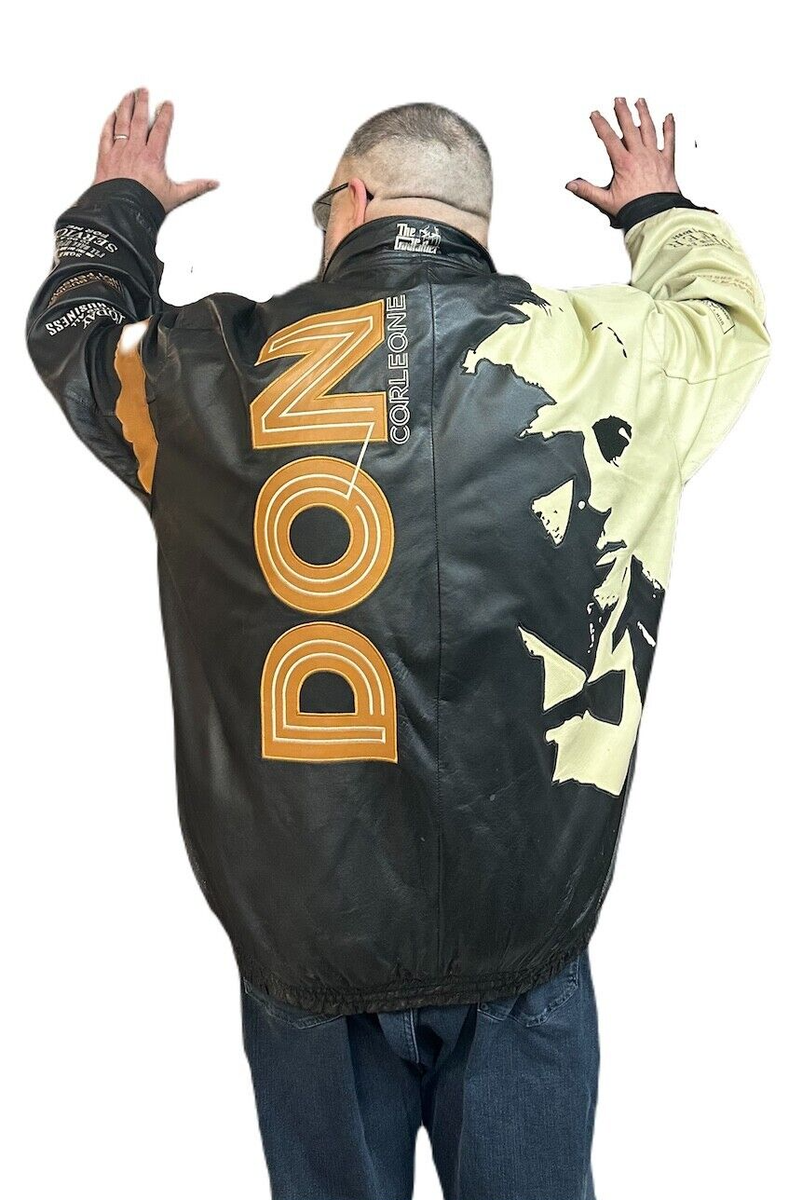 The Godfather Don Corleone Leather Jacket 6XL Paramount Pictures