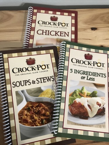 Crock-Pot Soups and Stews, Chicken, & 5 Ingredients Recipes Spiral Publications - Picture 2 of 17