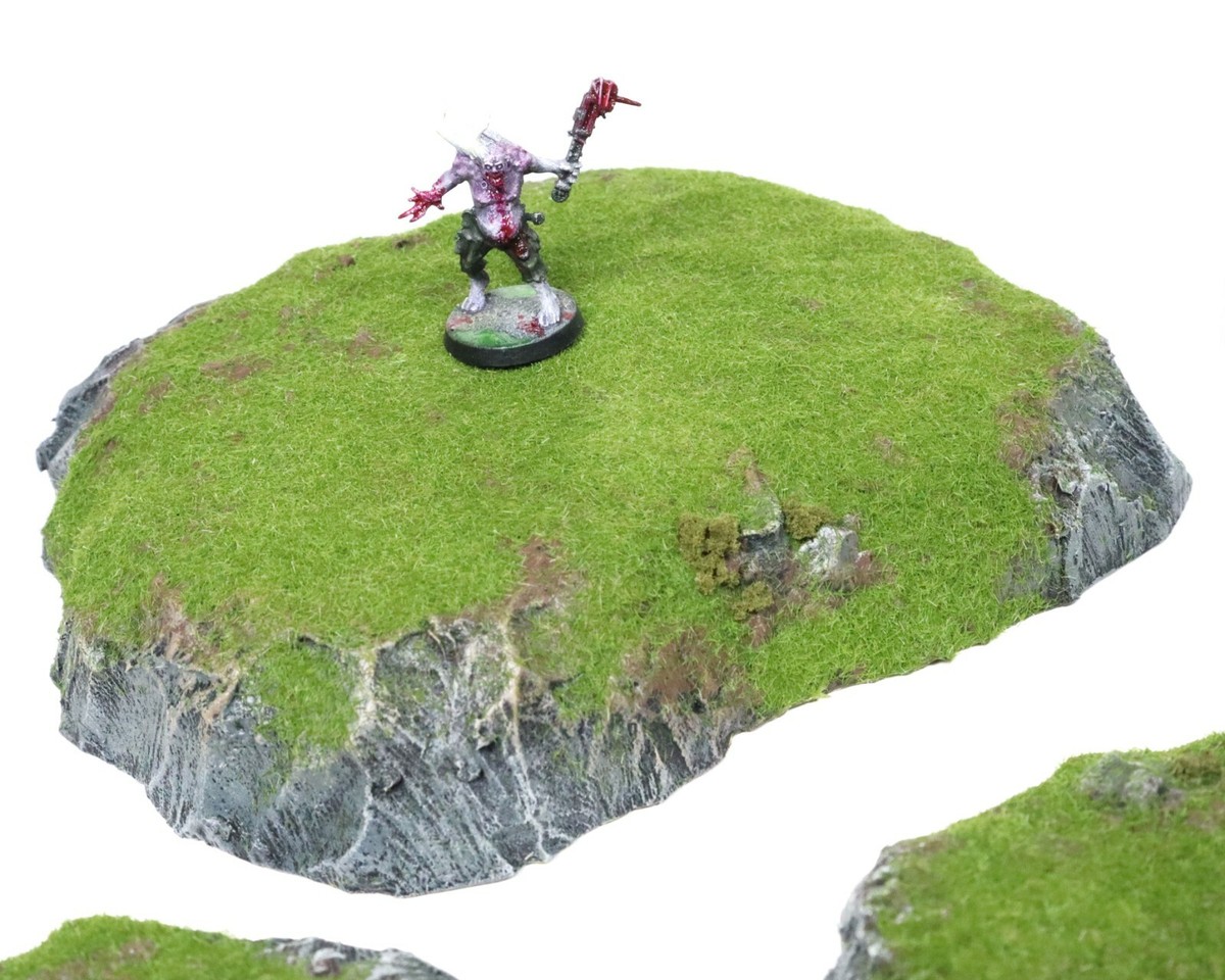 Grassy Gnoll 3D Printed Terrain - Tabletop RPG Scenery For 28mm Miniatures | Printable Scenery Wargame Landscapes - View #3