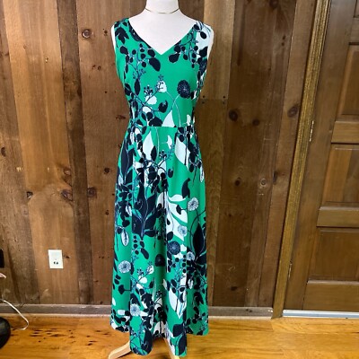 COLDWATER CREEK Women's Size 8 Green Floral Sleeveless Back Zip Maxi Dress | eBay COLDWATER CREEK Women's Size 8 Green Floral Sleeveless Back Zip Maxi Dress | eBay