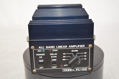 Yaesu FL-110 HF All Band Linear Amplifier 100W Tested Excellent | eBay