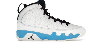 Nike Air Jordan 9 Retro Powder Blue Sneaker Schuhe 42 US 8.5 FQ8992-101 UNC