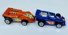 1985 Hot Wheels XV-Racers Series Friction Motors Racer Lot Of 2 Red/Blue