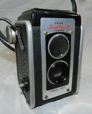 Vintage Kodak Duaflex II Twin Lens Reflex Camera with case