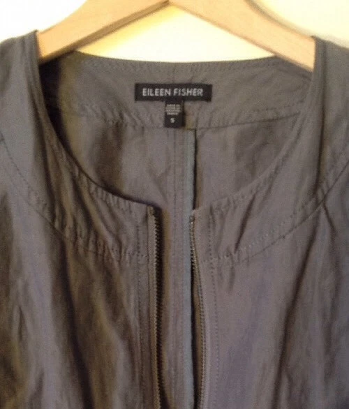 Blazer Eileen Fisher pequeño gris Foto 2 de 4