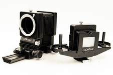 Contax C/Y Auto Extension Bellows w/Slide  Negative Copying Attachment, EX 