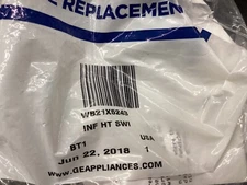 WB21X5243 Ge Range Surface unit infinite control switch .  BIN22B 2025