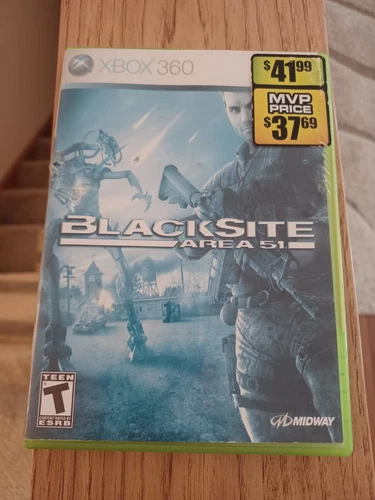 Blacksite Area 51 Xbox 360 2007 No Manual Midway Microsoft 1 Day Shipping
