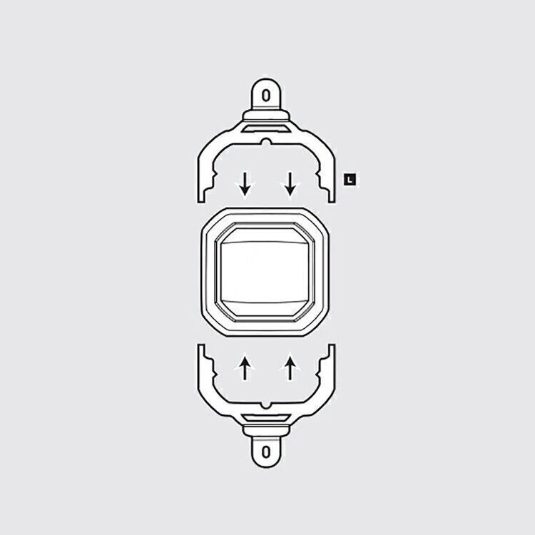 Mounting Buckler Kit for H60 H100i H115i H150i RGB Platinum/XT Version - Image 4 of 4