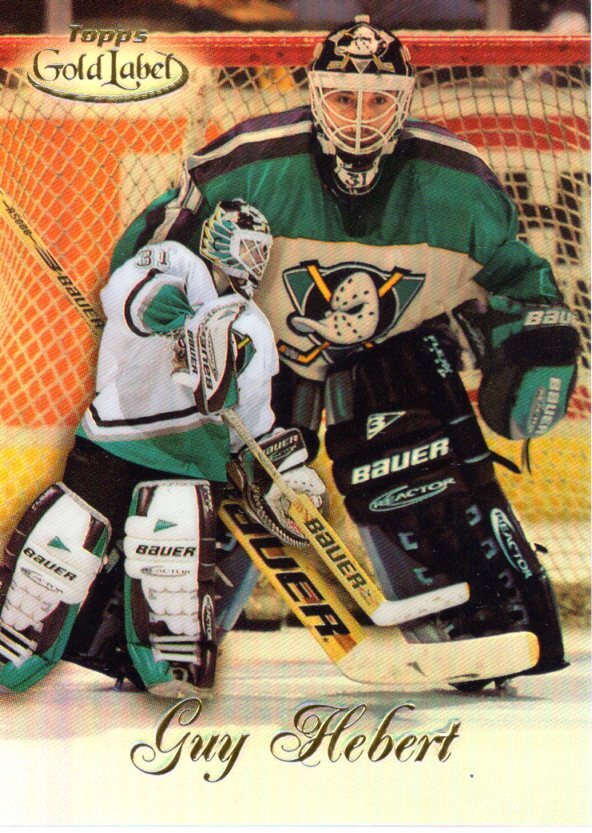 1998-99 Topps Gold Label Hockey. Base cards, Class 1,2,3, black, Goal race. - Picture 9 of 26