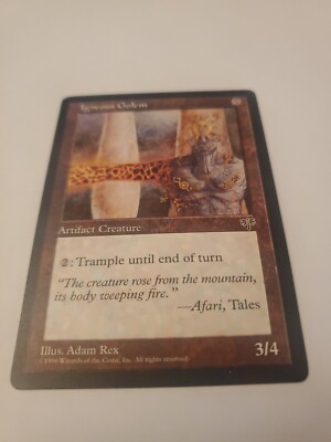 MTG Igneous Golem Mirage Regular Uncommon
