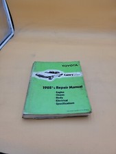 1988 1/2 TOYOTA CAMRY SERVICE SHOP REPAIR MAINTENANCE GUIDE MANUAL BOOK 