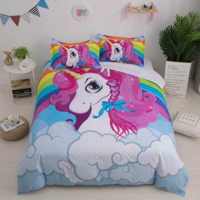 unicorn twin comforter sets