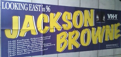 JACKSON BROWNE  1996 - orig. Concert Poster - Konzert Plakat - 168x59 cm - F/U