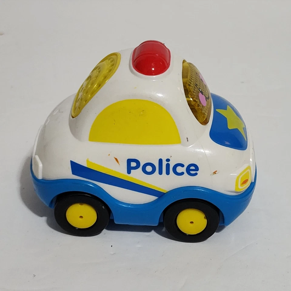 VTech Go Go Smart Wheels Police Car Lights & Sounds Tested & Works - Image 4 of 4