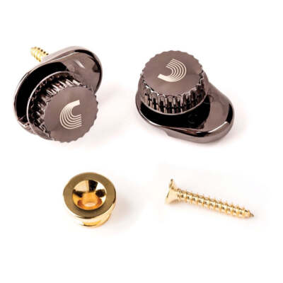 D Addario PW-SLS-03 Ned Steinberger Universal Strap Locks - Gold