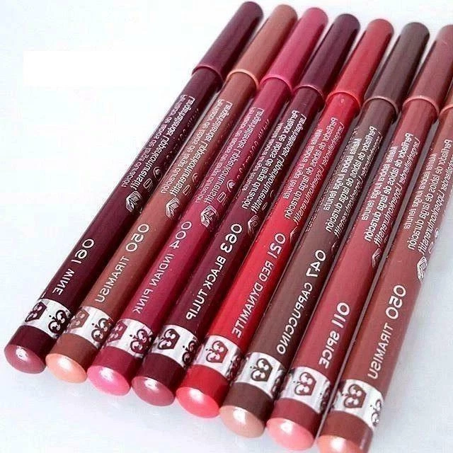 Rimmel 1000 Kisses Lip Liner Swatches