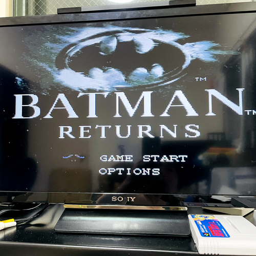 Batman Returns Nintendo Super Famicom Konami 1993 Japanese Version Action - Picture 3 of 24