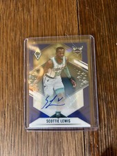 Scottie Lewis 2021-22 Panini Chronicles Phoenix Blue 25/25 #PRA-SLW Rookie Auto