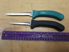 2 Pc Set Ergo Sharp Boning Knives (Factory Resharpened) USA Made #5
