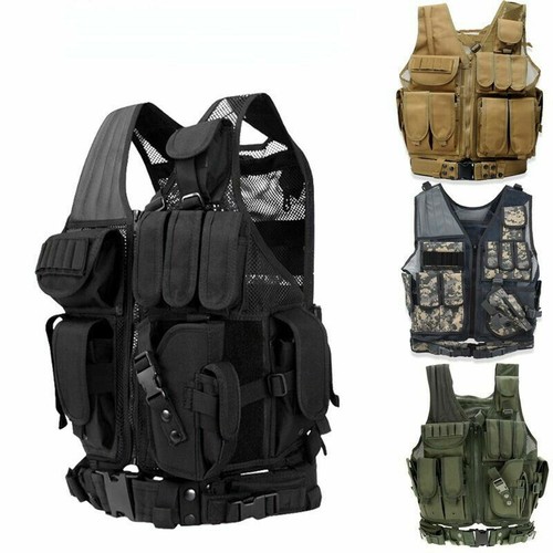Tactical Army Vest Men Outdoor Hunting 
