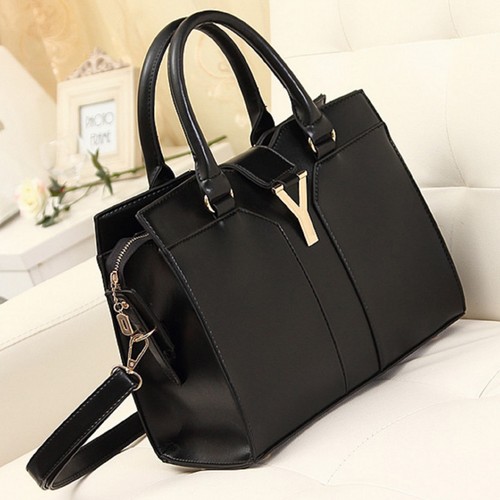 Womens Designer Leather Satchel Ladies Handbag Tote Shoulder Celebrity Bag - Picture 3 of 11
