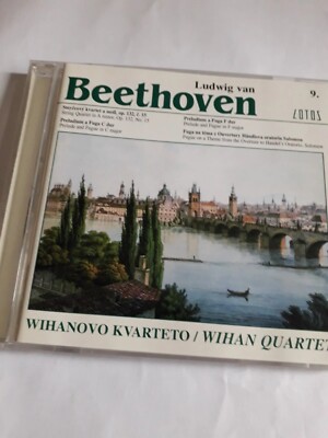 BEETHOVEN 9 STRING QUARTET PRELUDE AND FUGUES C & F MAJOR  WIHAN QUARTET CD NEW