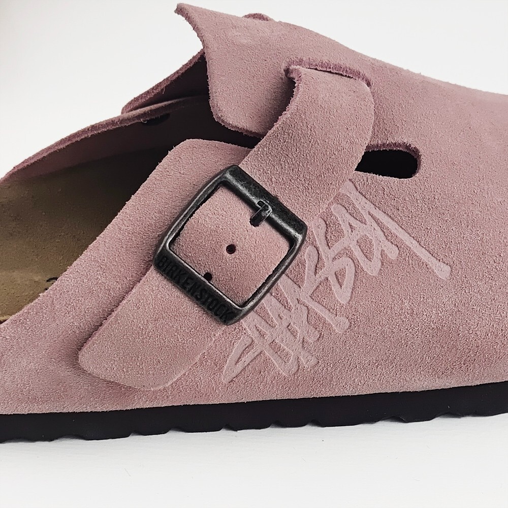 Stussy BIRKENSTOCK ボストン ピンク 43 28cm Stussy X Boston Shaggy 'Dusty Pink' - Birkenstock - 1022971