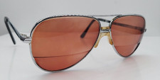 Vintage Girard 567 Silver Pilot Metal Sunglasses France FRAMES ONLY