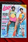 SALT N PEPA LIVE SPINDERELLA IN PERSON signed autograph photo Magazine cover — photo 1