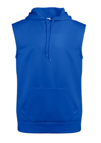 Herren Ärmellos Pullover Kapuzenpullover Einfarbig Baumwolle Weste Hoodie Taschen - Bild 5 von 13